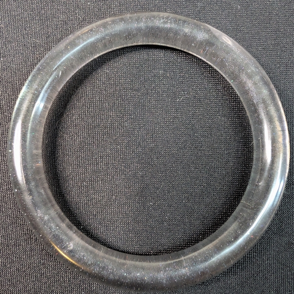 Smokey Glitter Bangle Bracelet- Small - Handmade - Picture 10 of 10